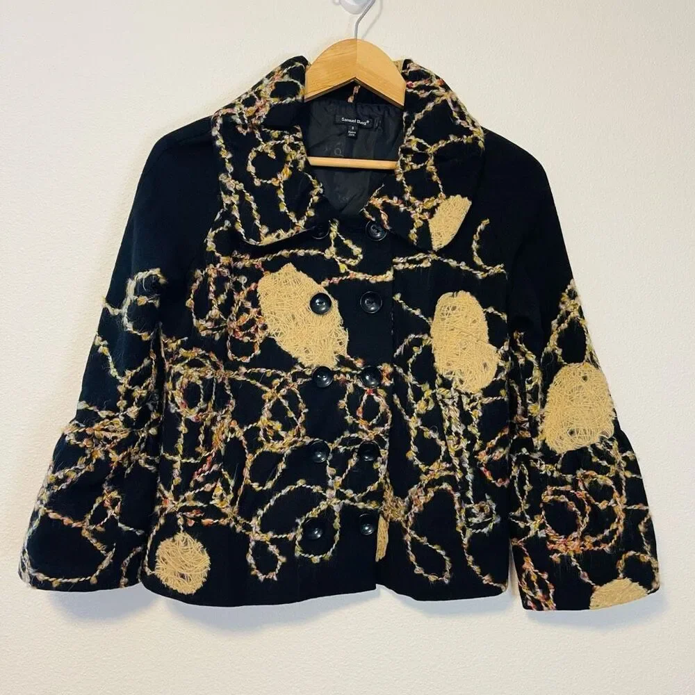 Samuel Dong Cropped Jacket Size Small